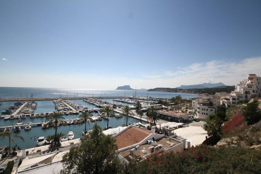 Bear Holiday - Apartment Beau With Sea View In Moraira Near The Beach Eksteriør billede
