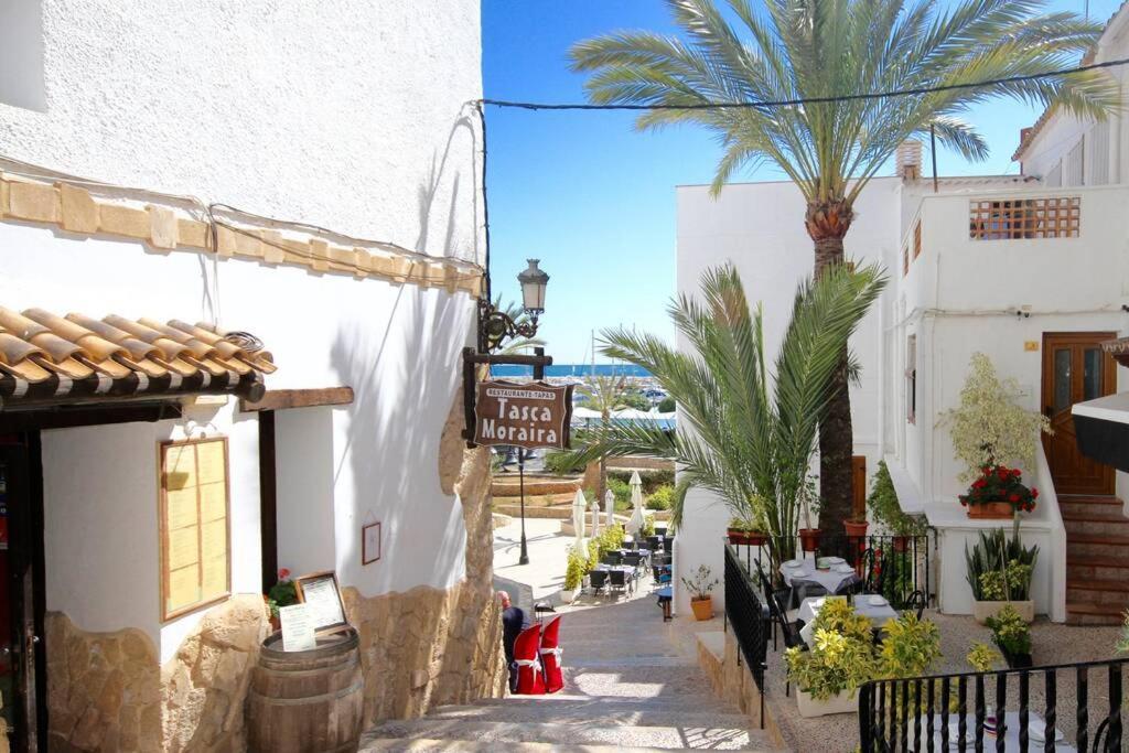 Bear Holiday - Apartment Beau With Sea View In Moraira Near The Beach Eksteriør billede
